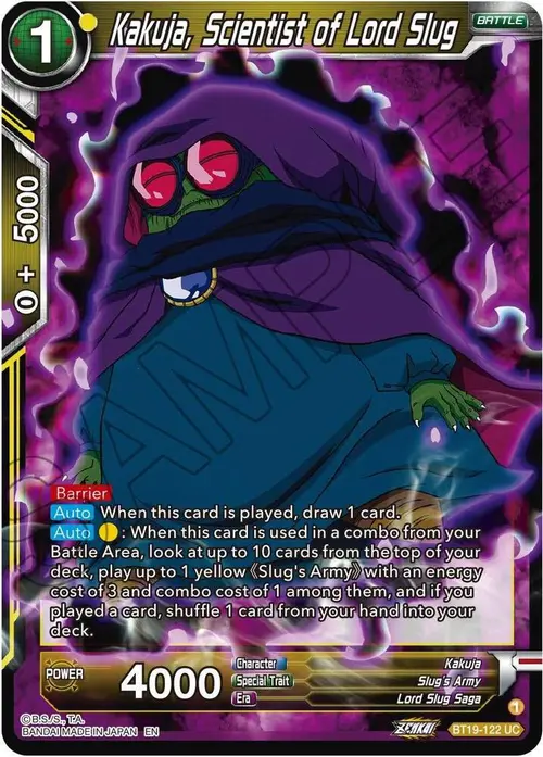 Kakuja, Scientist of Lord Slug card art