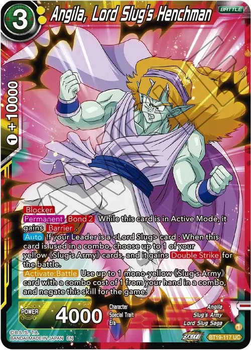 Angila, Lord Slug's Henchman card art