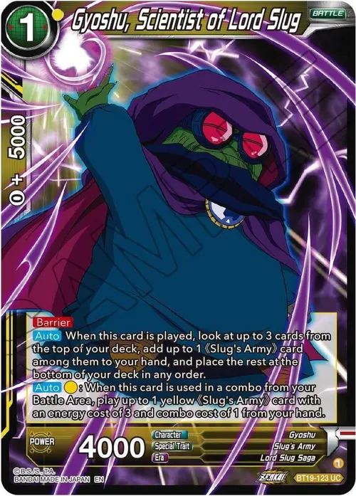 Gyoshu, Scientist of Lord Slug card art