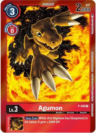 Agumon (Gift Box 2022) card art