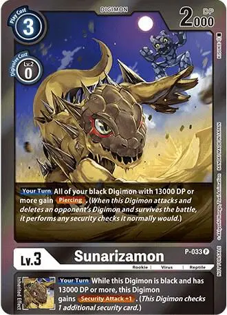 Sunarizamon (Gift Box 2022) card art