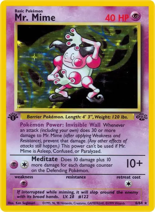 Mr. Mime (6) card art