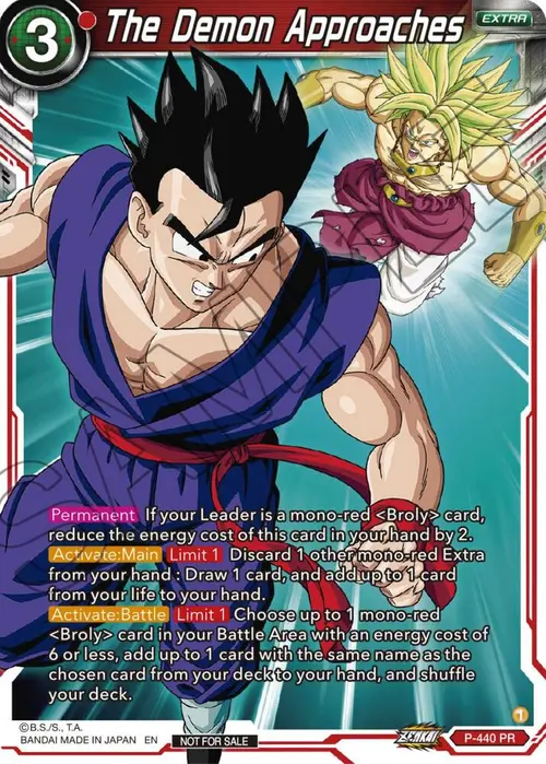 The Demon Approaches (Zenkai Series Tournament Pack Vol.2) card art