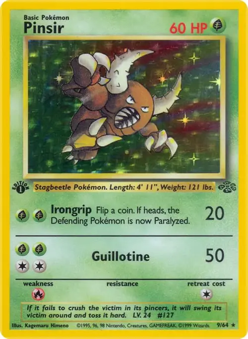 Pinsir (9) card art
