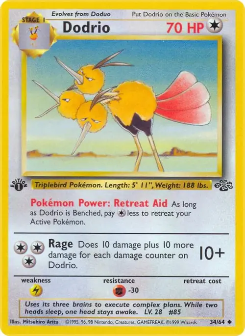 Dodrio card art
