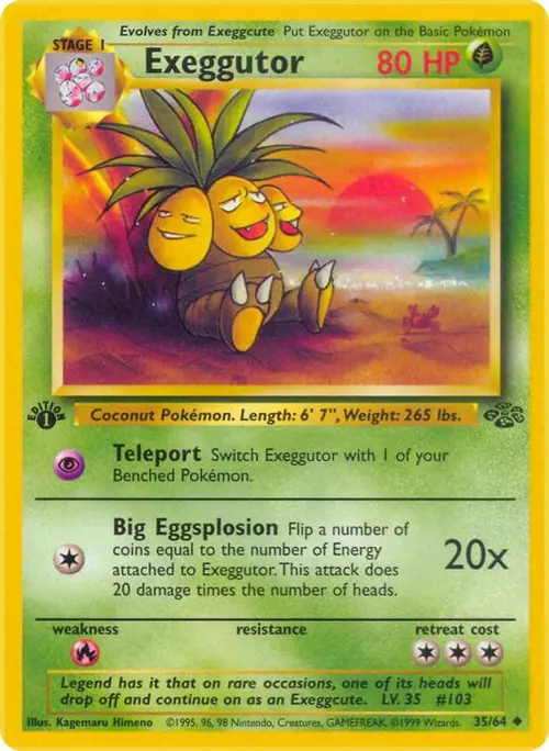 Exeggutor card art