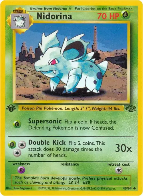 Nidorina card art