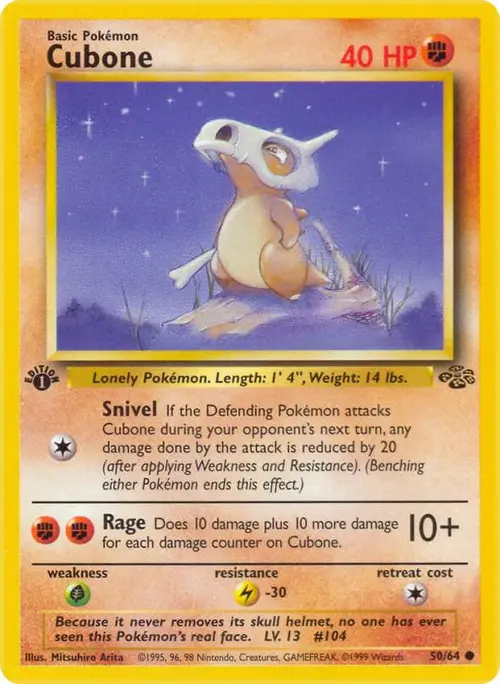 Cubone card art