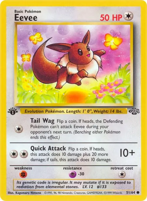 Eevee card art