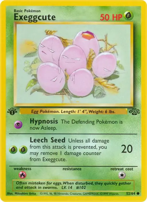 Exeggcute card art