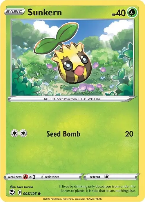 Sunkern card art