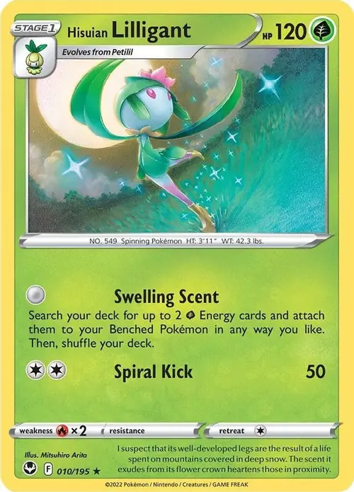 Hisuian Lilligant card art