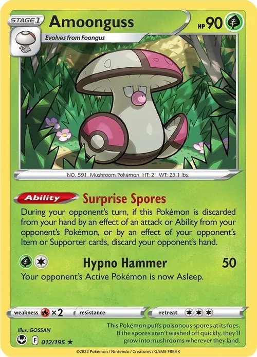 Amoonguss card art