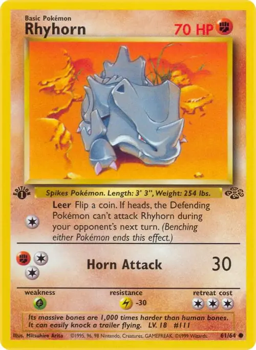 Rhyhorn card art