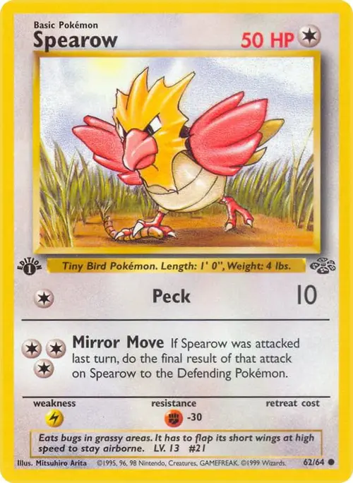 Spearow card art
