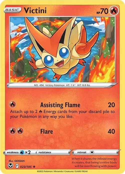 Victini card art
