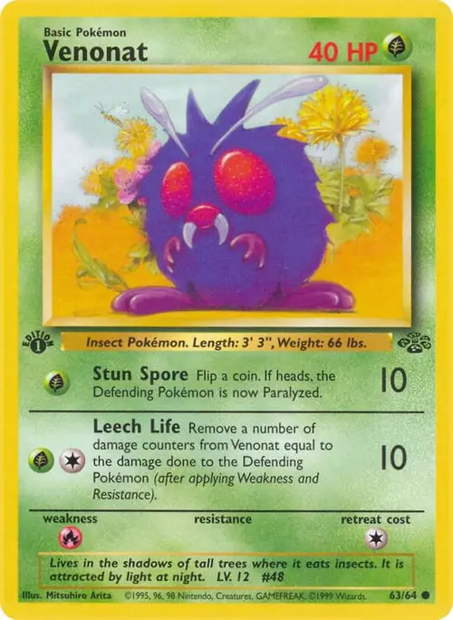 Venonat card art