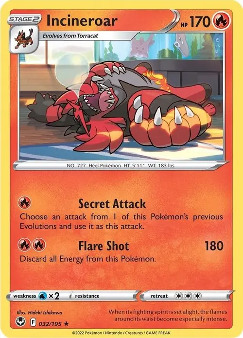 Incineroar card art