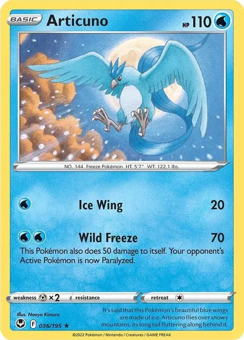 Articuno card art