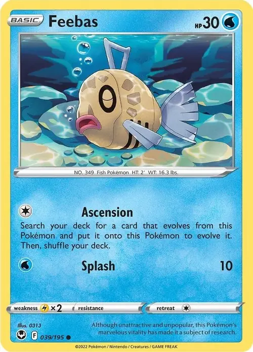 Feebas card art