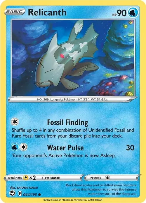 Relicanth card art