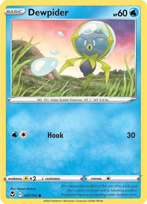 Dewpider card art