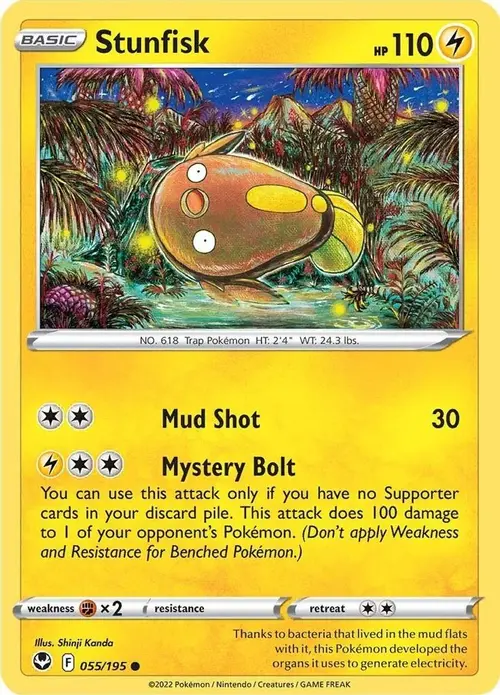 Stunfisk card art