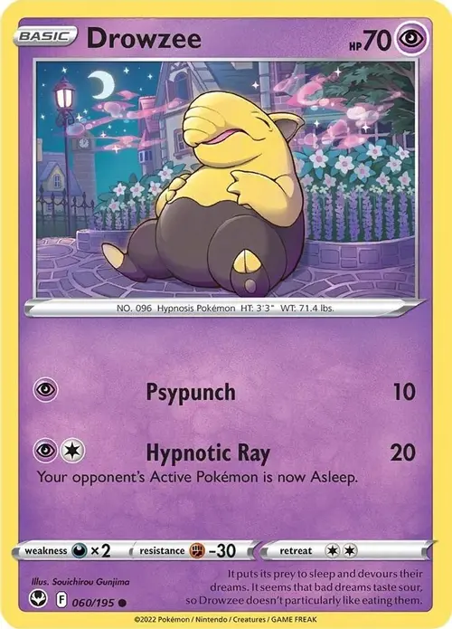 Drowzee card art