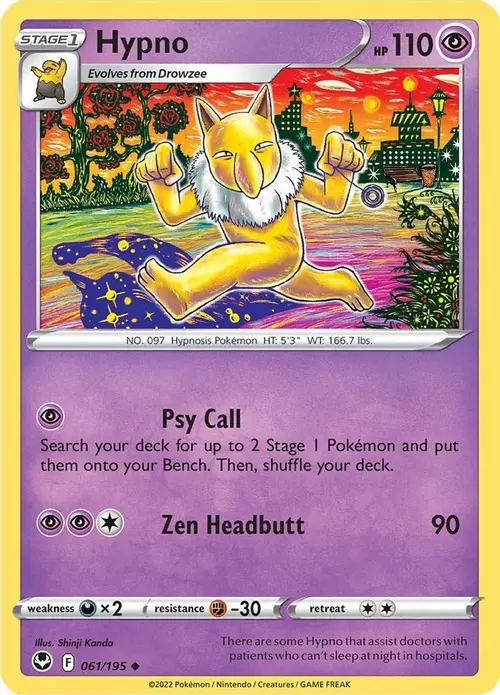 Hypno card art