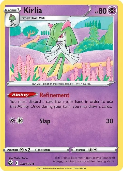 Kirlia card art