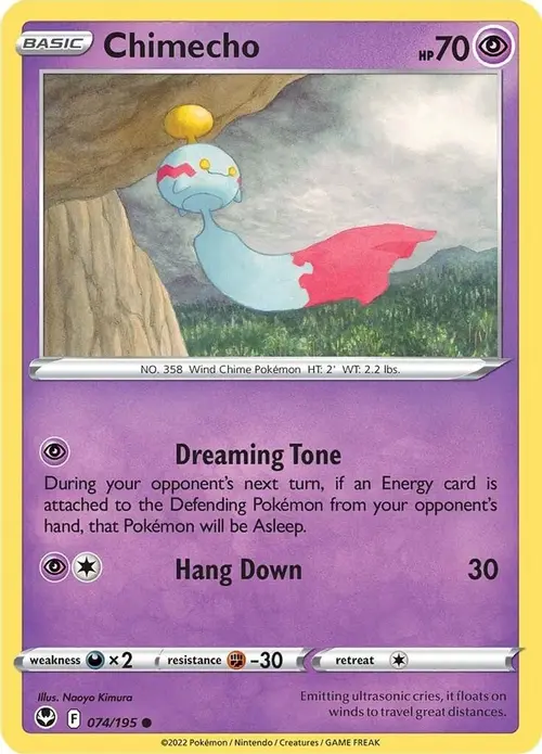 Chimecho card art
