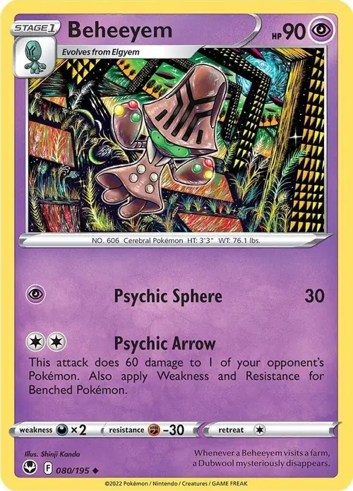 Beheeyem card art
