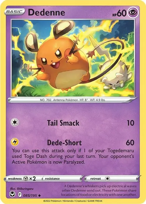 Dedenne card art