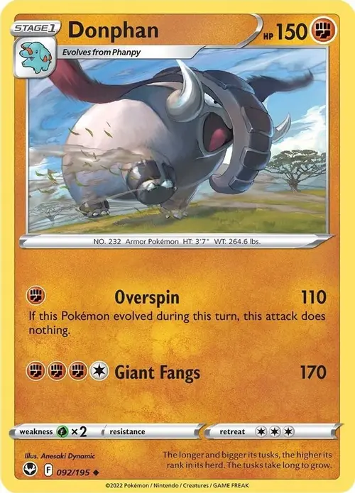 Donphan card art