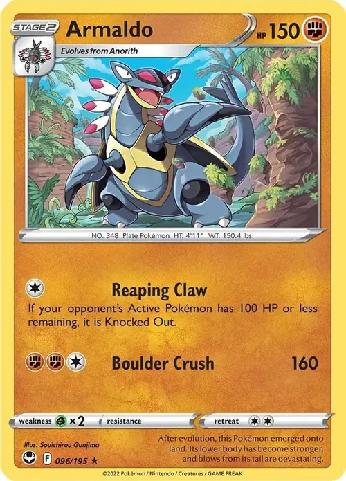 Armaldo card art