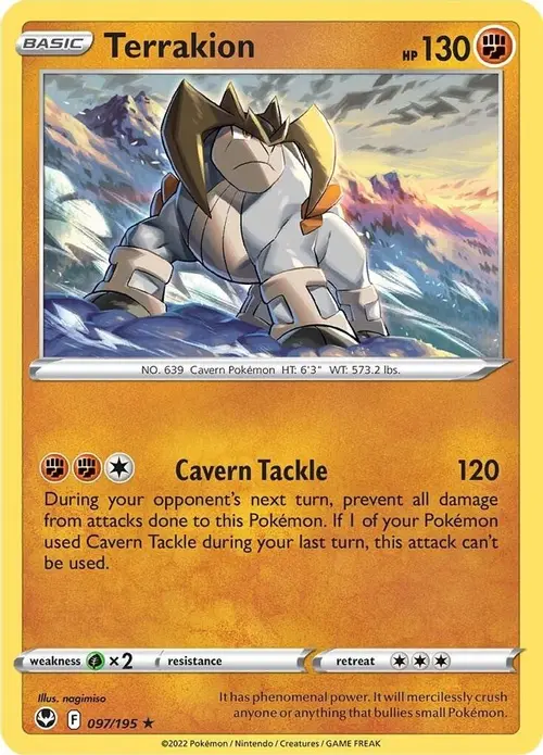 Terrakion card art
