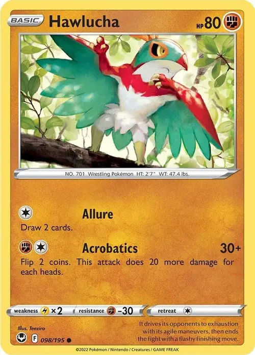 Hawlucha card art