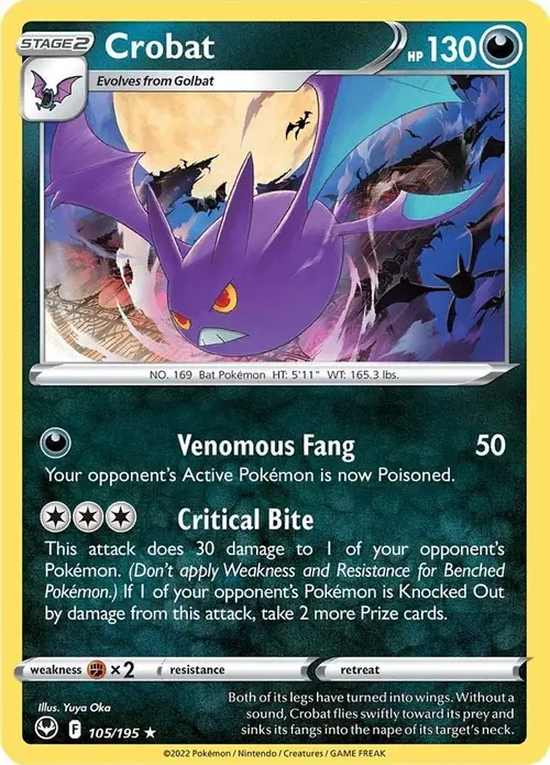 Crobat card art