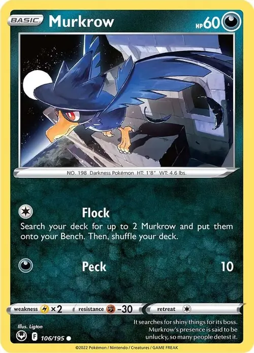 Murkrow card art
