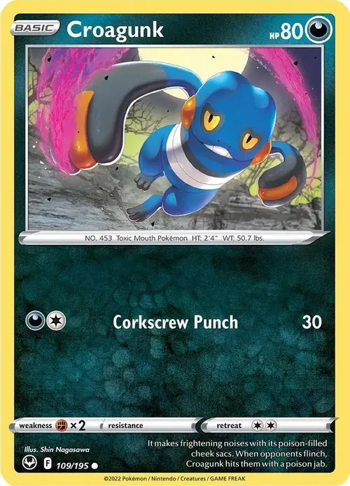 Croagunk card art