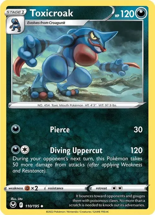 Toxicroak card art