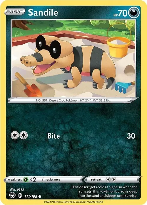 Sandile card art