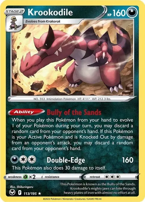 Krookodile card art
