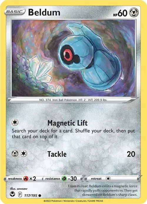 Beldum card art