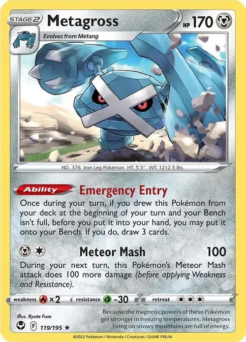 Metagross card art