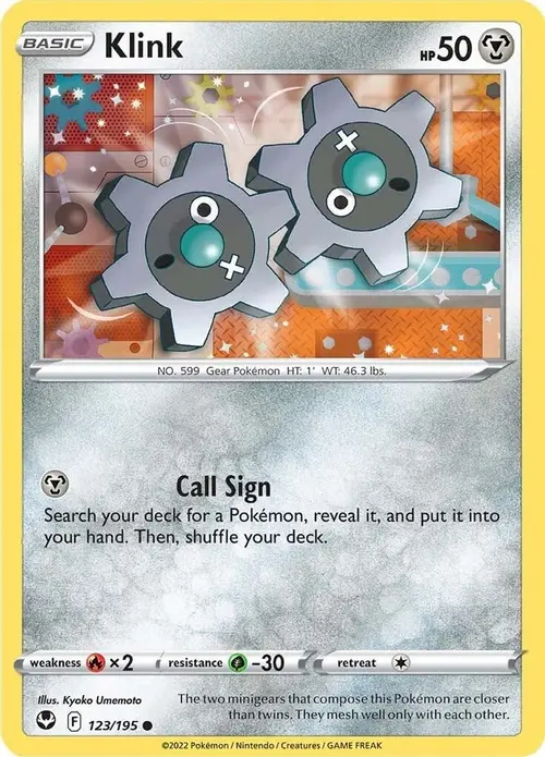 Klink card art