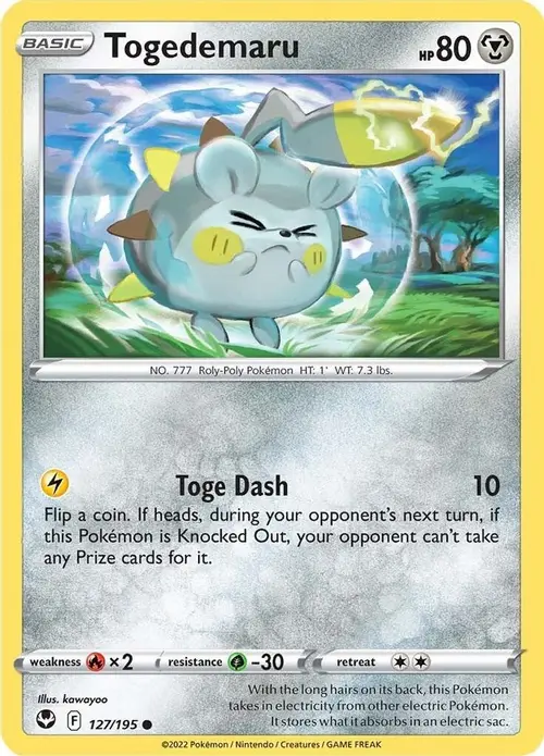 Togedemaru card art
