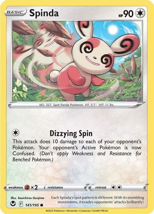 Spinda card art