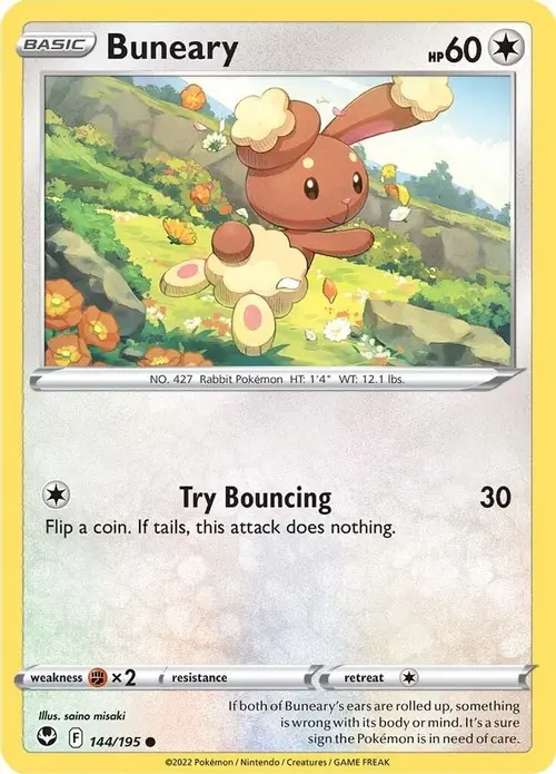 Buneary card art