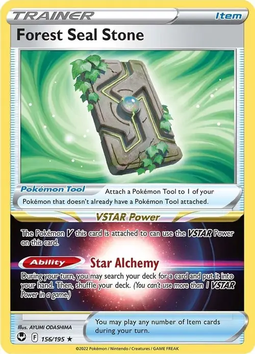 Forest Seal Stone card art